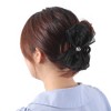 Unique Bargains Women's Fashion Bow Tie Mesh Hair Clips 5.91"x2.56"x2.56" Black 1 Pc - 2 of 4