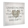 Stupell Industries Heartwarming Grandchildren Phrase, 12" x 12" - 3 of 4