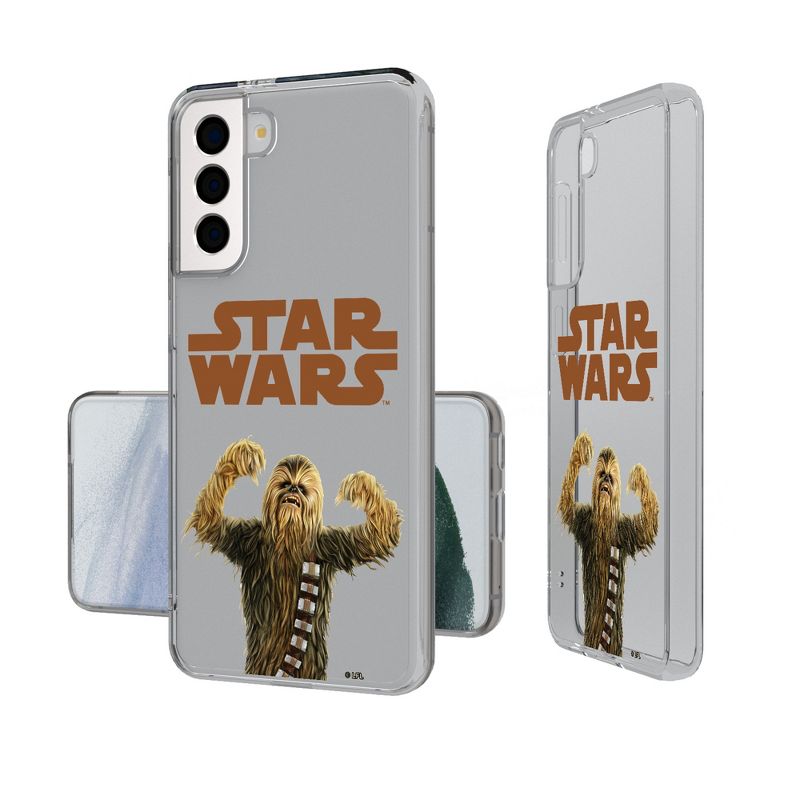 Keyscaper Star Wars Chewbacca Color Block Clear Phone Case, 1 of 7