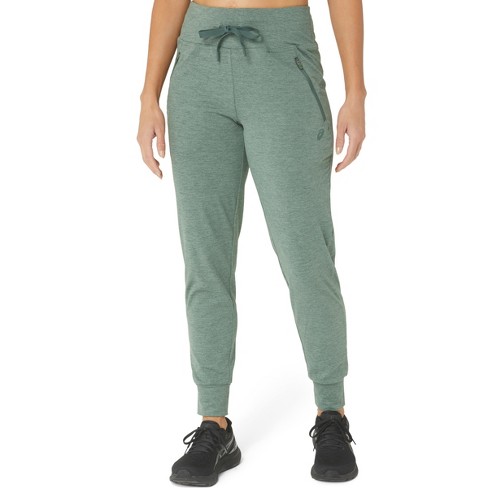 ASICS Women's TECH PANT APPAREL, M, Green