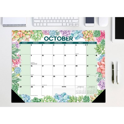 2019 Desk or Wall Calendar Large Blotter Pad 11.5 X 17 for Home Decor Teacher Office 