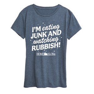 Women's - Home Alone - Junk And Rubbish Short Sleeve Graphic T-Shirt - 1 of 4