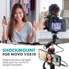 Movo SMVXR10 Replacement Shockmount for VXR10 Shotgun Camera Microphone - 4 of 4