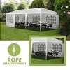 1pc Outdoor Event Tent with Iron Frame and  Removable Sidewalls, No Furniture Included - Coolbibila - 3 of 4