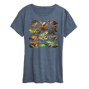 Women's - Instant Message - Plenty of Frogs & Toads Short Sleeve Graphic T-Shirt - 1 of 4