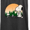 Women's - Peanuts - Campire Mugs Graphic Racerback Tank - 2 of 4