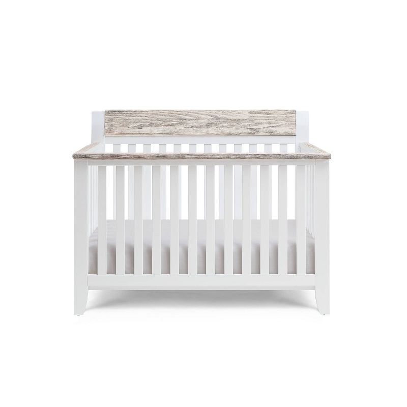 Suite Bebe Hayes 4-in-1 Convertible Crib - White/Natural, 1 of 5