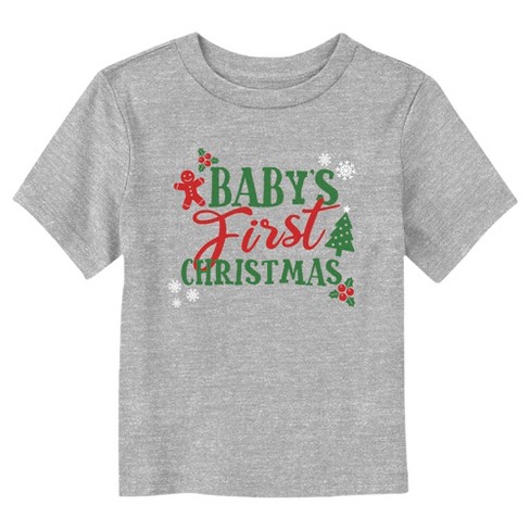 Baby first christmas shirt sale