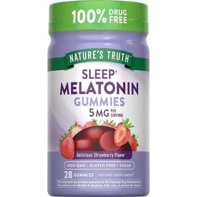 Nature's Truth Melatonin 2.5mg Vegan Gummy - 28ct