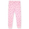Sleep On It Girls 2-Piece Super Soft Jersey Long Sleeve Snug-Fit Pajama Set - Toddler Pajamas to Girls Pajama Sets - 3 of 4