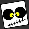 Boy's Design By Humans Square Skull By LonaMisa T-Shirt - 2 of 3