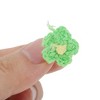 Unique Bargains Yarn Flower Shoelace Charms 1 Pair - 3 of 4