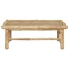 vidaXL Patio Table 25.6 in.x25.6 in.x11.8 in. Bamboo - 2 of 4