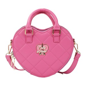 Emily In Paris Women's Pink Heart-Shaped Crossbody Handbag - 1 of 4