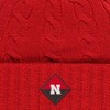 NCAA Nebraska Cornhuskers Saige Knit Cuffed Pom Beanie: Midweight Acrylic, Tagless Design - 3 of 3