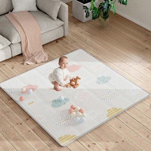 Fodoss 71x59in Extra Large Baby Play Mat – Waterproof Foam Floor Mat for Babies, Toddlers & Infants, Ideal for Playtime - 1 of 4
