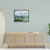 Stupell Industries Modern Brushed Cloudy Landscape Floating Frame Canvas Art - 3 of 4