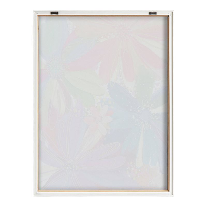 18&#34; x 24&#34; Blake Flowers on Glass 1 Framed Printed Glass by Jessi Raulet of Ettavee Natural - Kate &#38; Laurel All Things Decor, 5 of 9