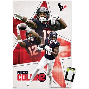 Trends International NFL Houston Texans - Nico Collins 25 Unframed Wall Poster Prints - 1 of 4