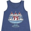Girls' - Instant Message - Americana Graphic Sleeveless Aline Dress - 2 of 4