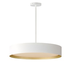 ET2 Lighting Echo 1 - Light Pendant in  White/Gold - 1 of 4