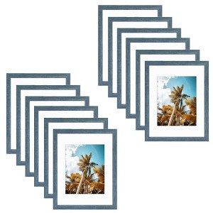 Golden State Art 11x14 MDF Picture Frame 0.71 Inch Thickness for 8x10 Photo - Pack of 12 - 1 of 4