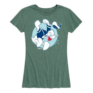 Women's - Disney - Donald Duck's Temper Tantrum Short Sleeve Graphic T-Shirt - 1 of 4