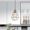 Livex Lighting Geometric 1 - Light Pendant in  Antique Brass - 2 of 4