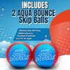 Activ Life Ultimate Larger 3" Size Skip Balls (Red/Blue) Beach Pool Toys for Kids Ages 8-12 Year Old Boys Girls Gifts Basket - 3 of 4
