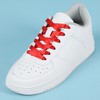 Allegra K Flat Satin Ribbon Solid Color Sports Shoes Sneakers Shoe Laces 2 Pairs - 2 of 4