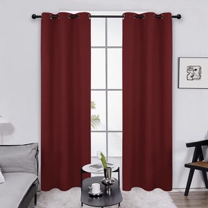 Deconovo Blackout Grommet Curtain Panel – Thermal, 1 Panel - 1 of 4