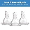 Dr. Brown's Natural Flow Baby Bottle Narrow Nipple -Transition Level T - 6pk - 2 of 4