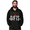Christmas Tis The Season Presents Hoodie Sweatshirt Women Men Brisco Brands - 4 of 4