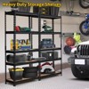 Heavy Duty Storage Shelves, 5 Tier Garage Storage Shelving, Adjustable Metal Storage Shelf Unit, Easy Assemble Garage Storage Shelving - 4 of 4