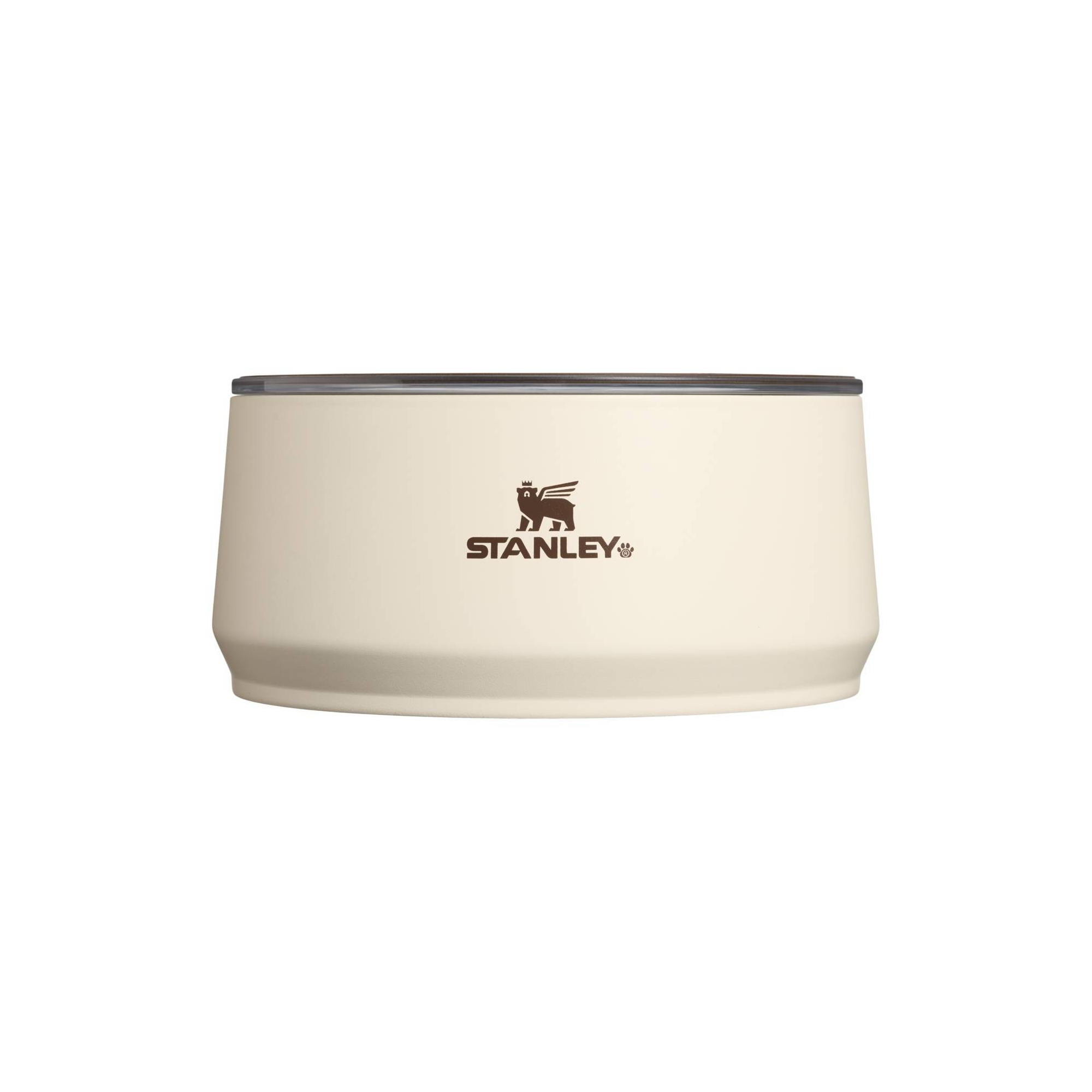 Stanley 6 Cup Stainless Steel Pet Bowl - Cream Western
