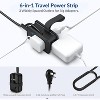 Uncaged Ergonomics Compact Travel Extension Cord with USB Ports, 3ft Portable Power Strip with Outlets, 3AC + 2USB + 1USB-C - 3 of 4