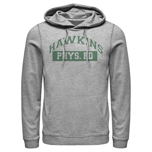 Men's Stranger Things Hawkins Phys. Ed Costume Pull Over Hoodie - image 1 of 4