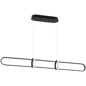 Eurofase Lighting Berkley 1 - Light Chandelier in  Matte Black - 1 of 2