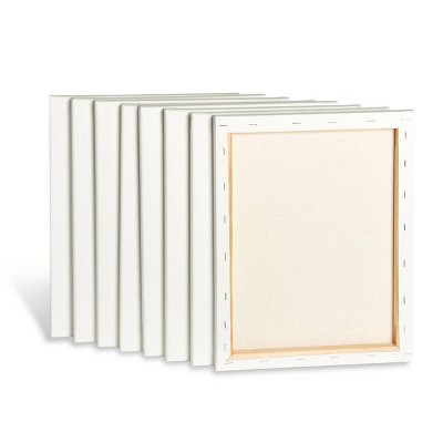 KINGART Stretched Canvas 11" x 14", 8-Pack
