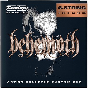 Dunlop Behemoth Artist-Selected Custom Nickel Electric Guitar Strings 11 - 56 - 1 of 2