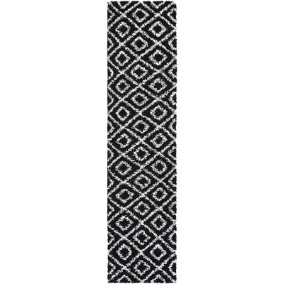 Unique Loom Trellis Shag Ruth Trellis Indoor Woven Area Rug