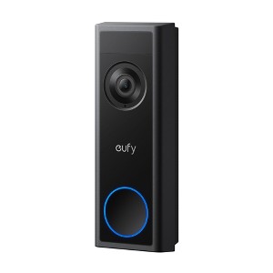 eufy C31 Smart Wi-Fi 2K Wired or Wireless Video Doorbell with 24/7 Recording and No Monthly Fees - 1 of 4