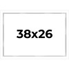 PosterPalooza | Modern Shadow Box 1" Depth White Picture Frame - UV Acrylic, Backing Board, Hanging Hardware - 2 of 4