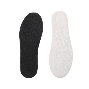 Unique Bargains Height Increase Shoe Inserts Fit Shoe White Black 1 Pair - 1 of 4