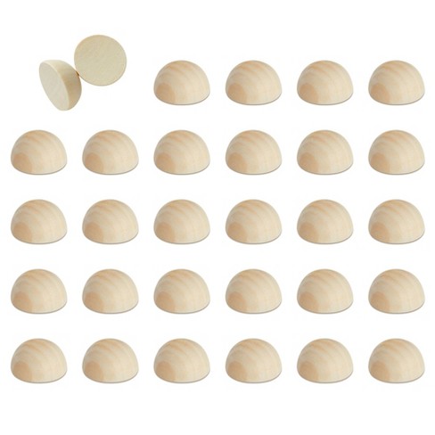 Wood Balls for Crafts 30mm set 10 pcs