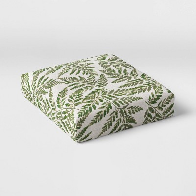 Woven Outdoor Deep Seat Cushion DuraSeason Fabric™ Ferns - Threshold™