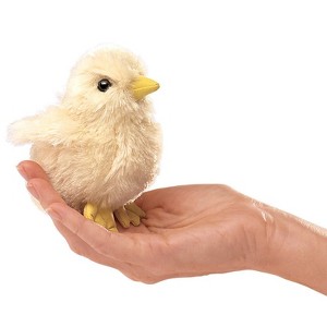 Folkmanis Puppets Mini Chick Finger Puppet - 2721 - 1 of 4
