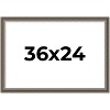 PosterPalooza | Weathered Black Picture Frame - UV Acrylic, Backing Board, Hanging Hardware Included - 2 of 4