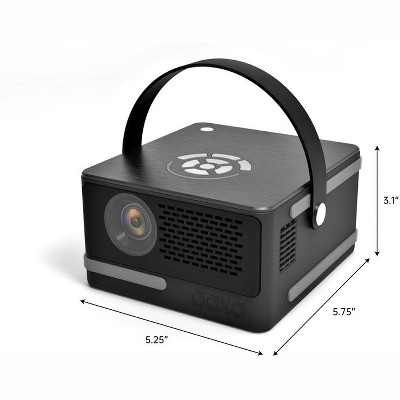 P6 Ultimate 1100 LED Lumens Smart DLP Projector with Wi-Fi and Bluetooth