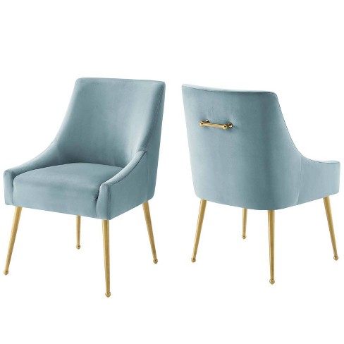 Target blue best sale dining chairs